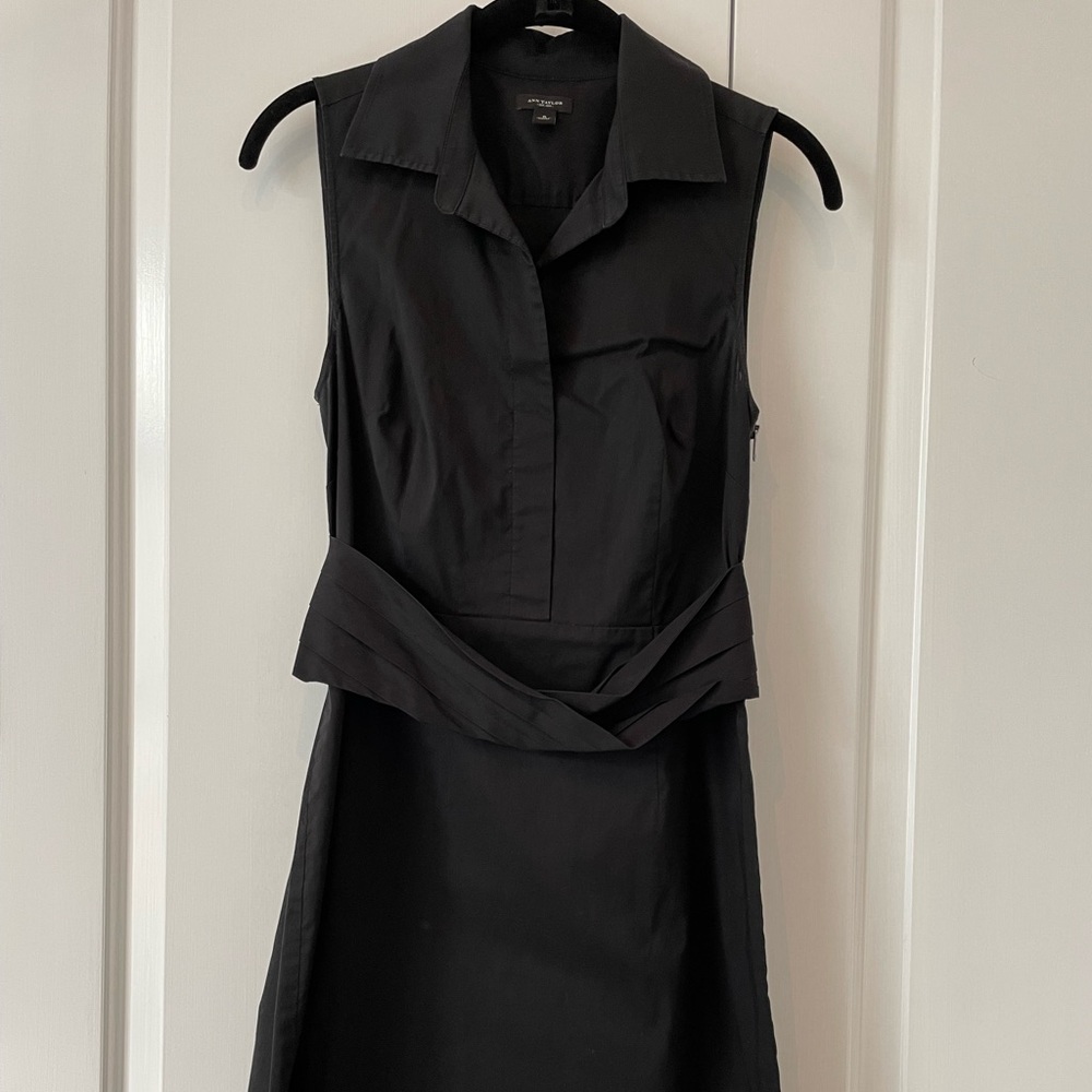 Ann Taylor Black Sleeveless Dress Size 6